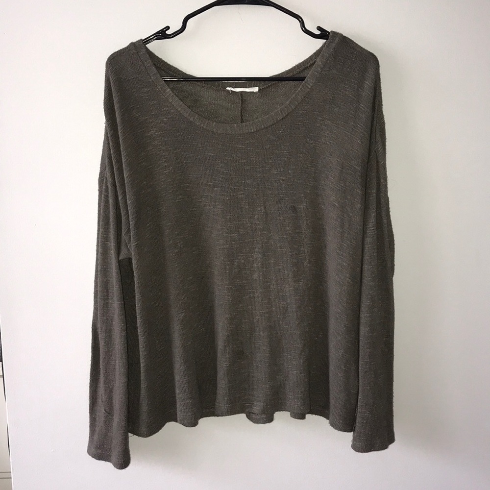 Light green sweater